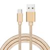 Нейлоновый USB 3.1 TYPE-C кабель для быстрой зарядки и передачи данных для Samsung Galaxy A80 A70 S23 S22 Plus A54 Note 9 Xiaomi Redmi Huawei
