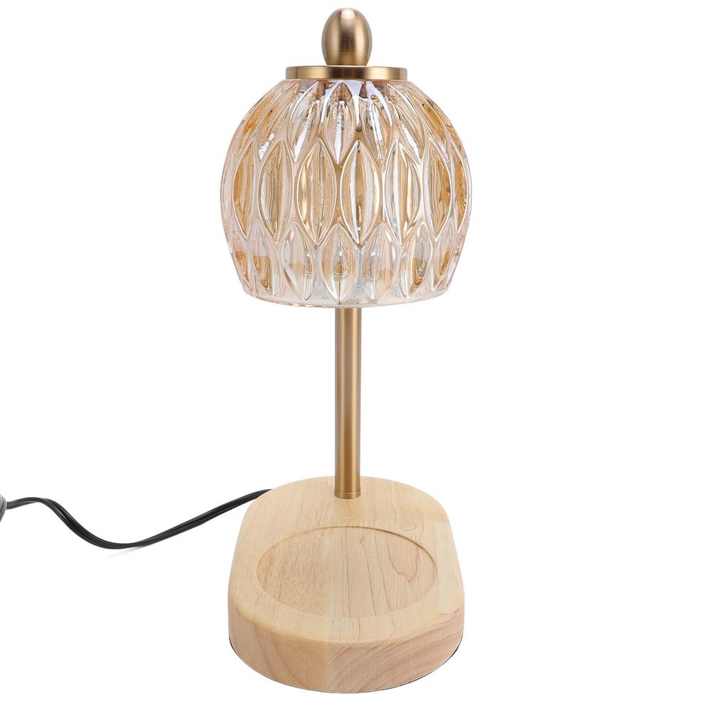 Лампа для подогрева свечей с регулируемой яркостью, домашний декор, бездымный подогревающий свет, электрические свечи, подогреватель воска