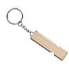 Personalized Flat Aluminum Alloy Whistle Keychains Are Suitable For Outdoor Camping And Pet Training.