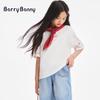 Летняя повседневная футболка с коротким рукавом для девочек BARRY BANNY