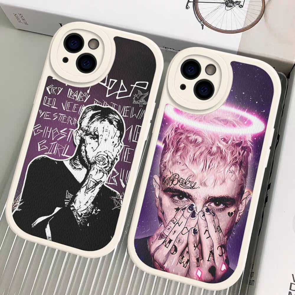 Чехол для телефона singer rapper L-Lil Peep для iPhone 16 15 14 13 12 11 Pro Max Plus Кожаный чехол
