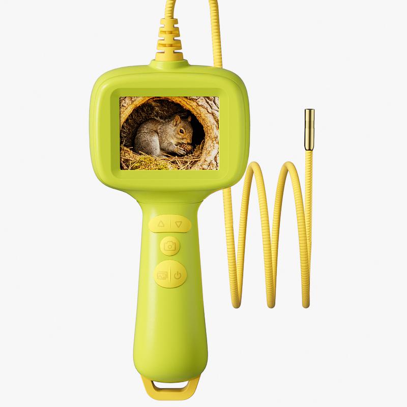 HD Camera Endoscope Handheld Kid's Borescope 8LEDs Waterproof Probe Observation Camera Cute For Children/Adults