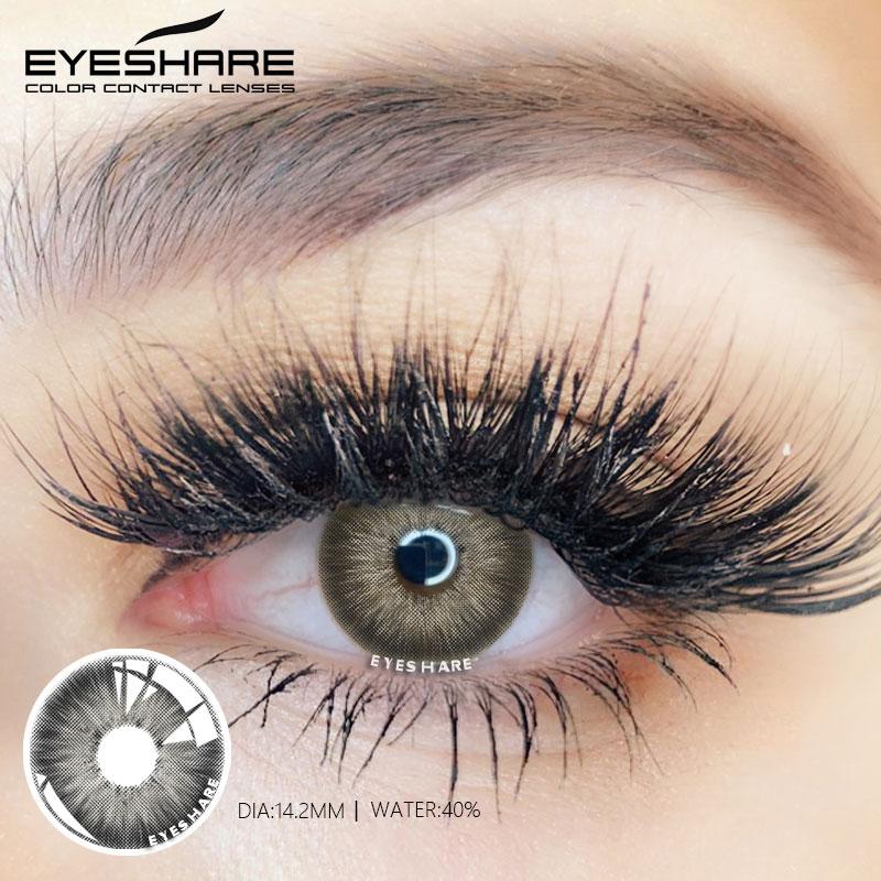 Eyeshare Цветные контактные линзы Косметика для макияжа глаз Контактные линзы для косплея Красота Цветные контактные линзы