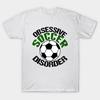 Футболка женская Obsessive Soccer Disorder Harajuku Print Kawaii футболка летняя женская футболка с коротким рукавом топ