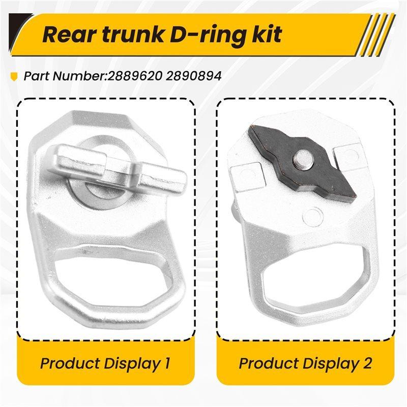 A58X-Set Of 2 Lock And Ride Max D-Rings For Polaris Ranger 2024- 2025 Xpedition Models(2889620 2890894)