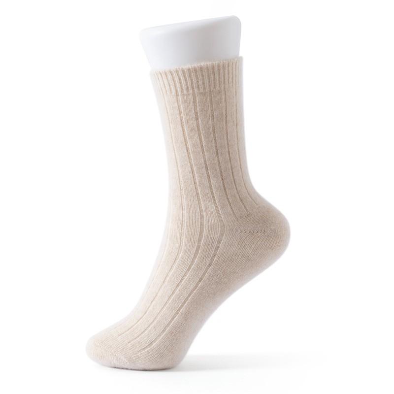 100% Cashmere Short Socks Soft Breathable Warm Casual Men Women Soccer