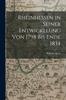 Книга Rheinhessen In Seiner Entwickelung Von 1798 Bis Ende 1834