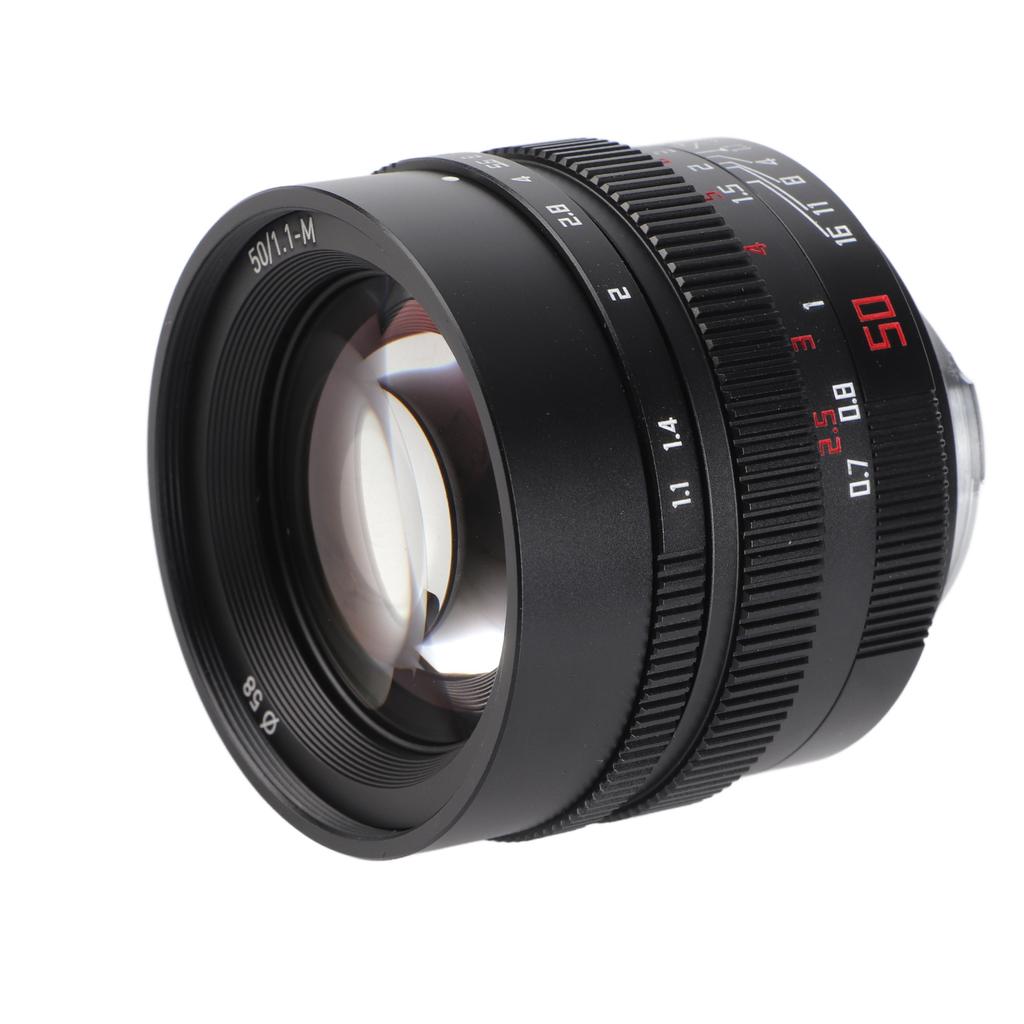 50mm F1.1 Large Aperture Prime Lens Full Frame Auto Manual Focus Standard Portrait Lens for M Mount