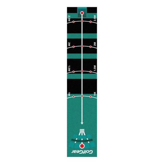 Коврик для гольфа, складной паттинг-грин, коврик для практики паттинга для помещений и улицы с противоскользящей подложкой для использования дома, в офисе, комнате, на заднем дворе