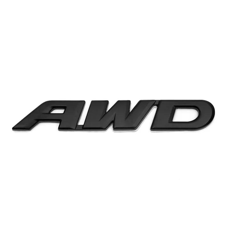 3D Металлическая наклейка-эмблема AWD 4WD Значок Декаль Логотип Для VW Toyota RAV4 Honda Civic CRV Ford Buick Opel GMC Mazda SUV Внедорожник