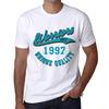 Мужская винтажная футболка с графическим принтом Warriors Since 1997 Белая