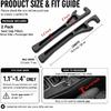 Car Seat Gap Filler Organizer Seat Crevice Storage Holder Auto Seat Side Gap Plug Strip Phone Key Coin Bottle Storage Universal Car Interior