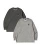 LIFEWORK Лонгслив с garment-dyed эффектом Hipdog