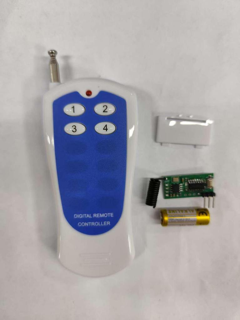 4-Channel 433MHz Superheterodyne Wireless Receiver Module - Learning Type 1527