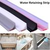 1 м силиконовая пробка для воды для кухни, ванной комнаты, блокирующая полоска для душа, нескользящая разделительная полоска для сухой и влажной воды, нижняя уплотнительная лента для двери