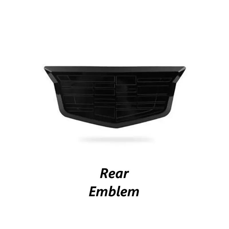 ABS 3D Car Front Hood Rear Trunk Emblems Logo Side Fender Badge Hubcaps Cover Stickers for Cadillac CT4 Auto Accessories