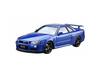 AOSHIMA 1/24 The Model Car No.8 NISSAN BNR34 Skyline GT-R V-spec II '02 Kit NEW