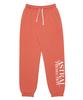 ASTRAL PROJECTION Lettering Logo Comfortable Training Sweat Jogger Pants_Coral