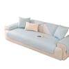 Ice Silk Sofa Cushion Summer Non-Slip Seat Cover Modern Sofa Protector Cool Comfortable Breathable Fabric
