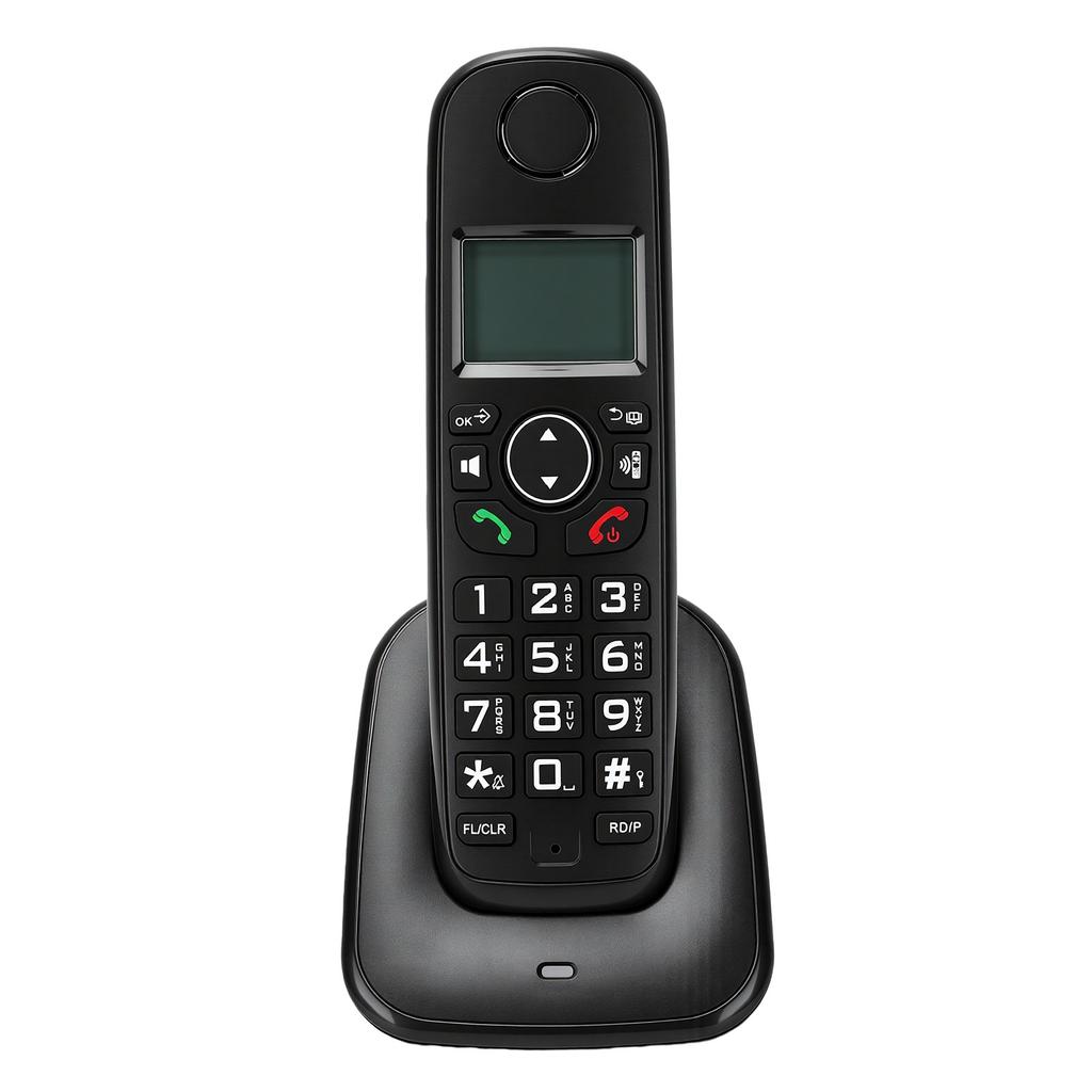 Беспроводной телефон с технологией DECT, громкая связь, определитель номера, трубка для домашнего и офисного использования