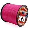 500M Мультифиламентная PE Леска с 8 Жилами - Суперпрочная и Устойчивая к Истиранию