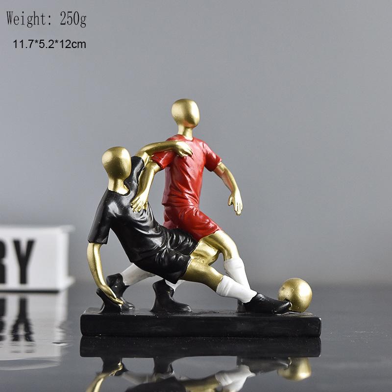 Статуэтка 1шт спортсмен смола домашний телевизор шкаф винный шкаф кабинет гостиная спальня офис рабочий стол дом