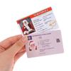 Tree Christmas Gift Sleigh Flying Riding License Santa Claus Driving License Christmas Card