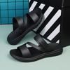 Fashion Mens Summer Sandals Outdoor Breathable Casual Sandalias 2025 Non Slip Beach Shoes Formal Office Walking Flats Non Slip Big 47