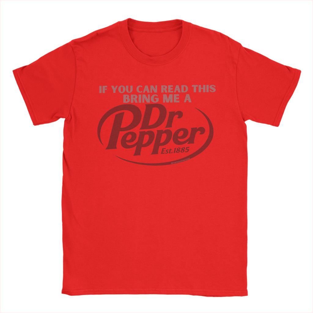 Винтажная футболка Dr Pepper Буква Основана в 1885 Хлопковые футболки Новая футболка для мужчин Летние Y2K Повседневные топы с коротким рукавом