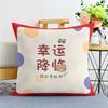 Peace and Joy Pillow, Living Room Sofa Pillow, Bedside Backrest, Office Waist Support Back Cushion, Car Waist Cushion Cover