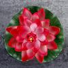 Plants Home Decoration Green Leaves Water Lily Simulation Artificial Lotus Flower Fake Plants