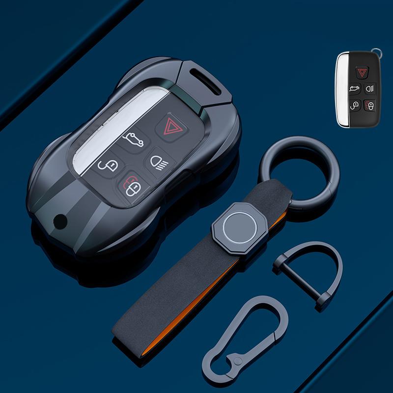 Подходит для брелока-чехла для ключей автомобиля Jaguar XFL XEL FPACE XJL FTYPE Epace Ipace Xe Оболочка для ключа Чехол для ключа Пряжка для брелока Женский
