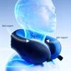 Travel Blue Honeycomb Breathable Memory Foam U-Shaped Neck Pillow
