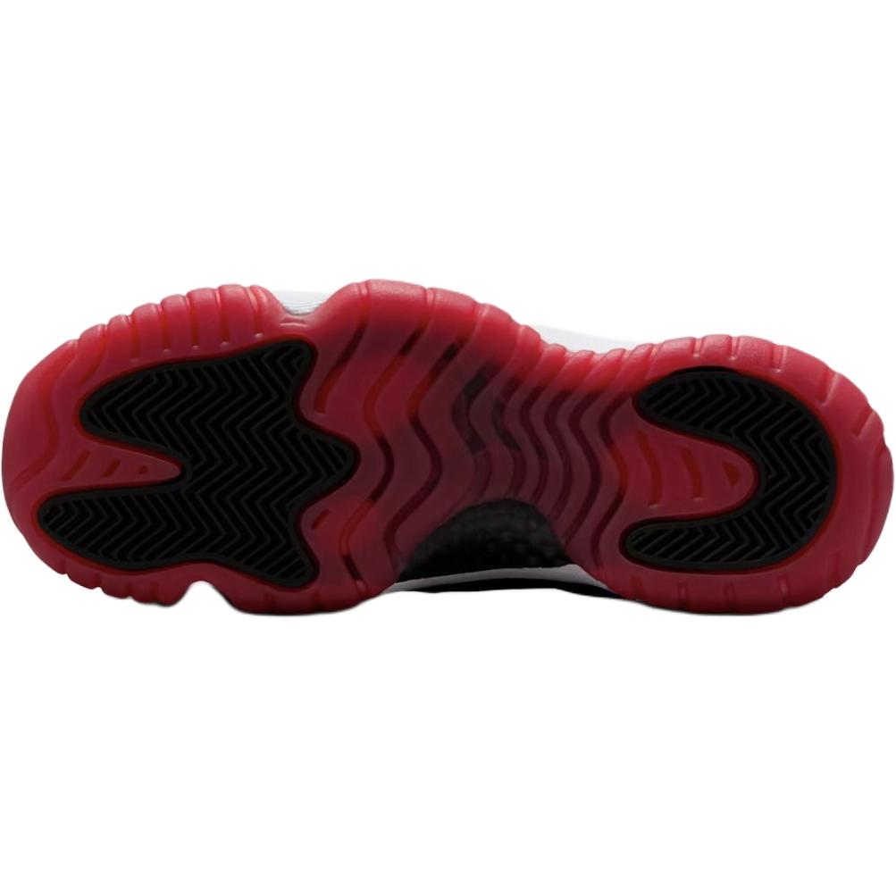 Jordan Air Jordan 11 Retro Нескользящие Устойчивые к истиранию Низкие Детские Баскетбольные Кроссовки Черные Унисекс FV5121-006