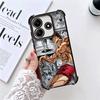 Бейби Грапплер Аниме Покрытие Чехол для Телефона Для Xiaomi Redmi Note 14 15 Pro Plus 13 12 11 11S 11T 10 9S 9 5G Противоударный Airbag Co