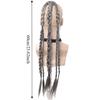 Длинные Viking Hair Extensions Clip In Ручная работа Косы Хвосты Аксессуары для Воина эпохи Возрождения