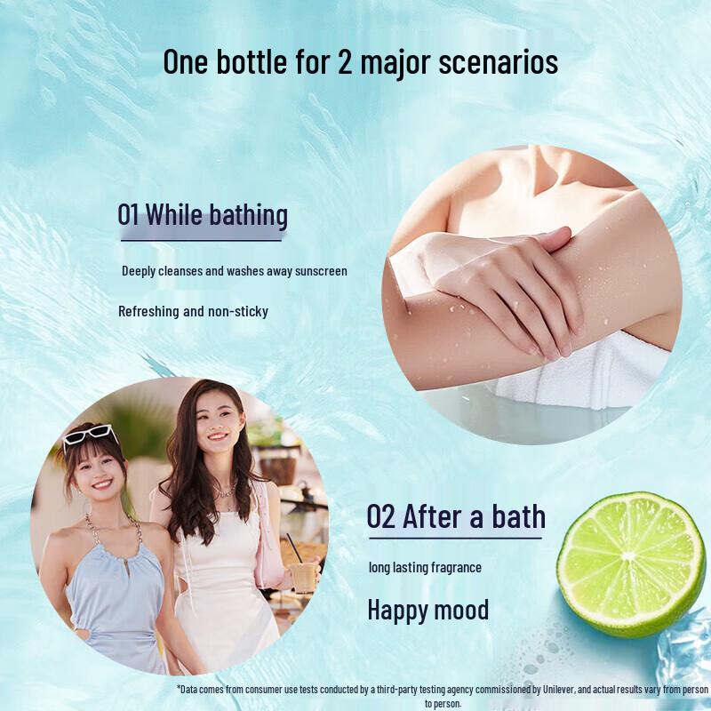 LUX Bubble Refreshing Scented Shower Gel