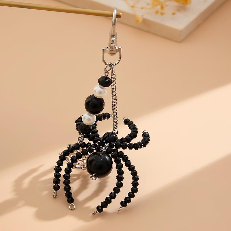 1 шт. паутина темный ветер большой паук паук брелок жемчужный брелок