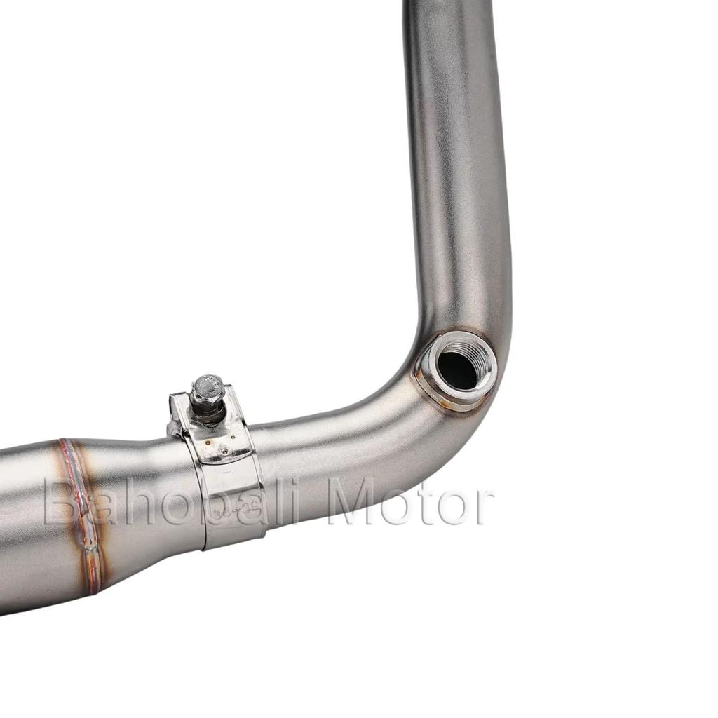 Slip-on For ZONTES ZT 350 GK GK350 T X R T1 X1 T2 Motorcycle Exhaust Escape Modified Muffler Front Link Pipe 51mm