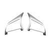 For Nissan Xtrail T32 Rogue Note Qashqai J11 Versa Juke Micra Kicks Leaf Sentra Car Steering Wheel Trim Sticker Cover