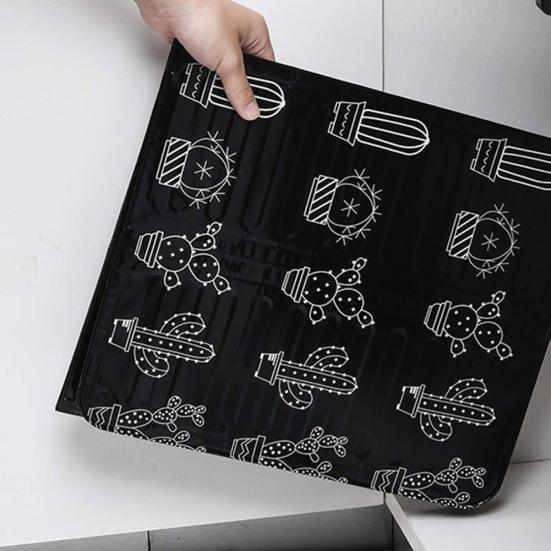 Алюминиевая фольга кухонная защита от брызг масла для жарки газовая плита жаропрочная доска