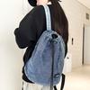 Детский маленький школьный рюкзак, ученики начальной школы, девочки, ученики средней школы, студенты колледжа, мальчики, джинсовый рюкзак, модный рюкзак