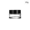 Plastic Empty Jars With Black Lids Canister Face Cream Container Storage Box Portable Travel Bottle Home Supply Makeup Tool