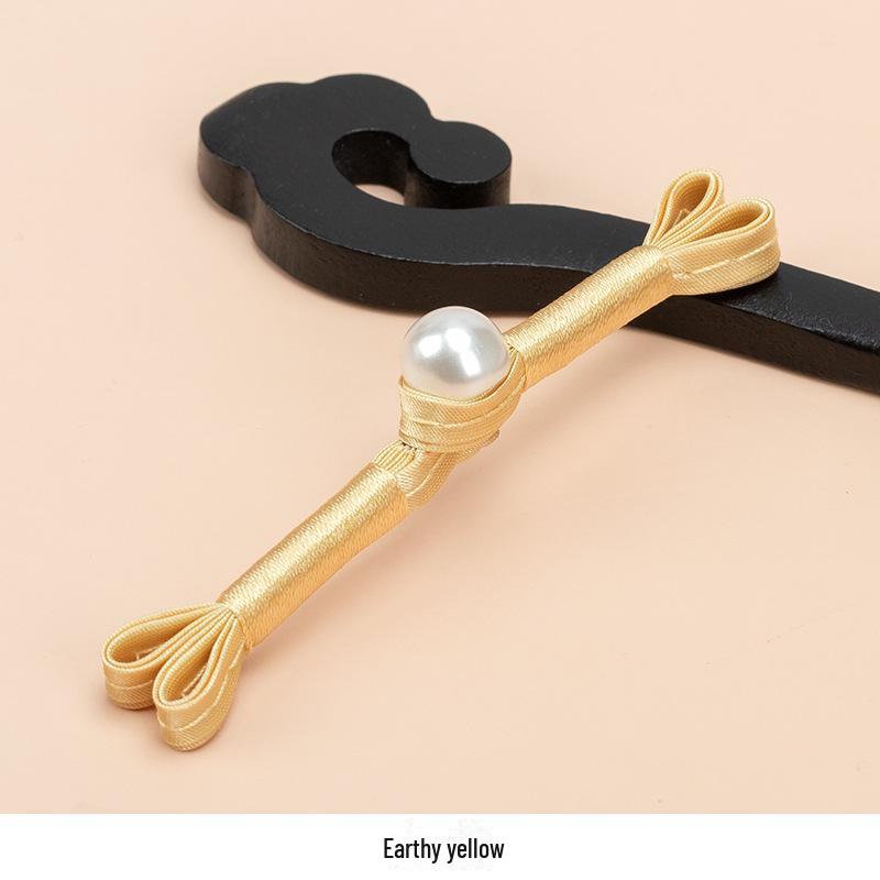 Hengmeihe Ретро Ханьфу Жемчужный Ласточкин Хвост Чонсам Пуговица