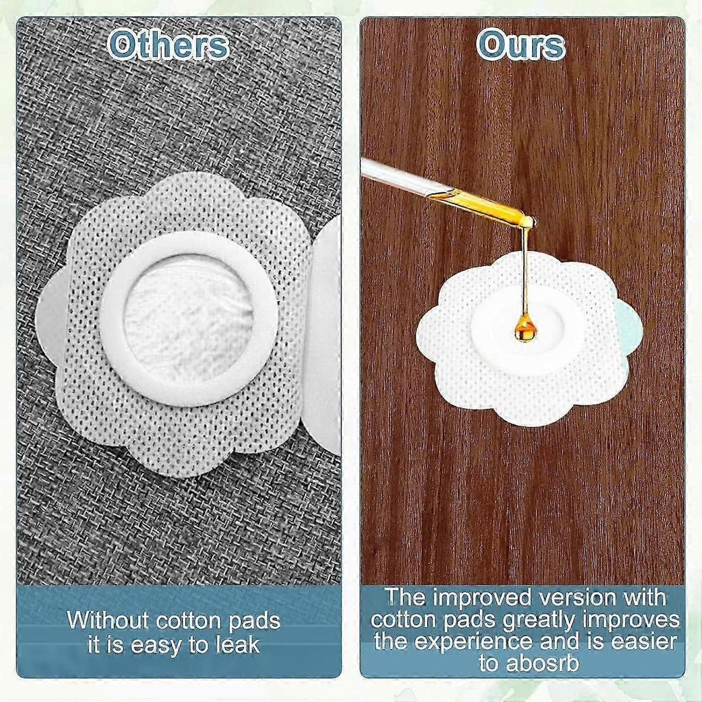 2025 Latest Model  50Pcs Self-Adhesive Castor Oil Patches,Castor Oil Pack Wrap