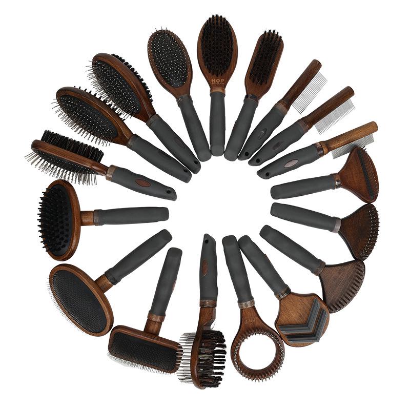 Pet Grooming Comb: Single-Sided Needle, Double-Sided, Massage, Dense Tooth Variants