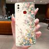 Case For Samsung A10s M01s Clear Silicone Fashion Butterfly Flower Soft Back Cover For Samsung Galaxy A10s Protective Phone Case