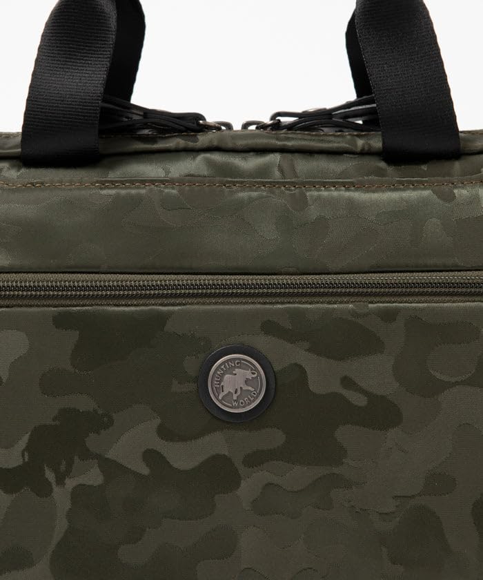 Hunting World Utility Camo Shoulder Bag in Olive Men's