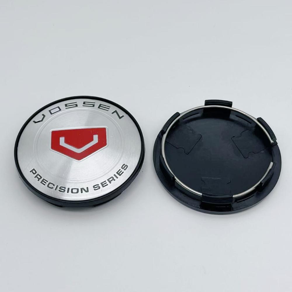 4pcs Vossen Logo Emblem Badge Car Wheel Center Caps 68MM (62MM I.D) Rim Hubcaps Cover Wheels Hub Lid Replace Styling Accessories