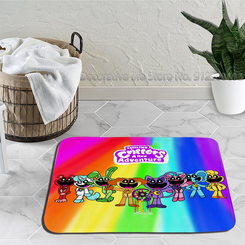 Улыбающийся коврик для ванной комнаты, коврик для ванной Catnap Dogday, нескользящий ковер, пляжный коврик для спальни, кухонный коврик, коврик «Добро пожаловать домой»